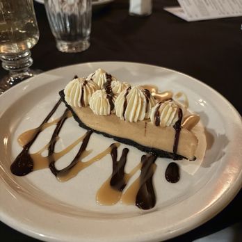 Aunt Maude's - Famous peanut butter pie, we ordered to share so this was half portion - New American Near Me - Ames, Iowa