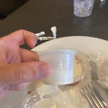Lenora's Cafe - 1oz cup of mayo - Breakfast & Brunch Near Me - Keyport, New Jersey