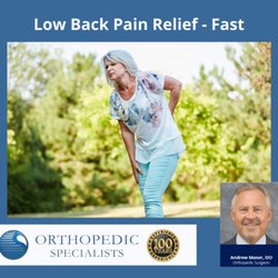 Maser Andrew C PA - Many people experience low back pain at some point. Palm Harbor orthopedic spine surgeon Andrew Maser, DO, can help. Call 727-938-1935.