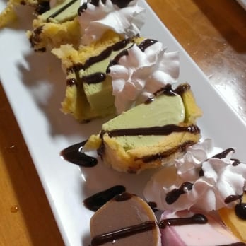 Sushiholic - Most delicious dessert of tempura green ice cream and mochi. - Sushi Bars Near Me - La Mirada, California