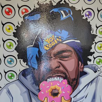 Yo Mochi - Awesome artwork throughout - Donuts Near Me - Henderson, Nevada
