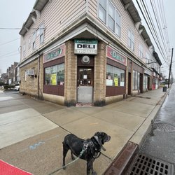 Cappelluti's Deli - Liberty on the corner outside the shop