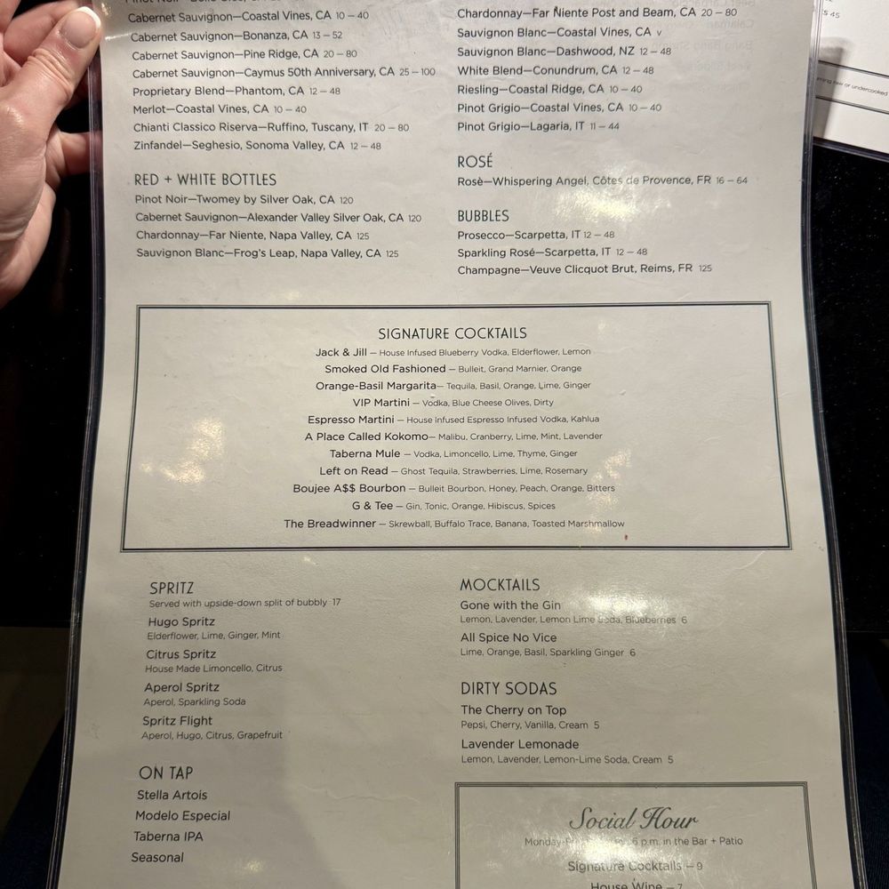Taberna Burntwood - Menu - Bars Near Me - Naples, Florida Taberna Burntwood - Menu - Bars Near Me - Naples, Florida