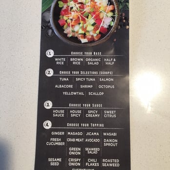Ahipoki - Menu - Seafood Near Me - Scottsdale, Arizona