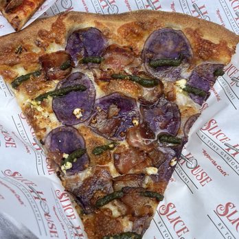 Slice House by Tony Gemignani - Purple potato pizza - Pizza Near Me - Mountain View, California Slice House by Tony Gemignani - Purple potato pizza - Pizza Near Me - Mountain View, California