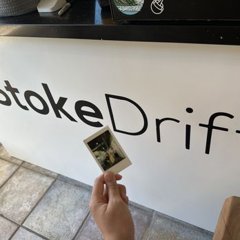 Stoke Drift - Gifted us a Polaroid with our instructor Chase! - Surf Schools Near Me - Honolulu, Hawaii