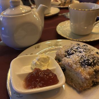 Elixir Tea House - Blueberry scone - Coffee & Tea Near Me - Sarasota, Florida