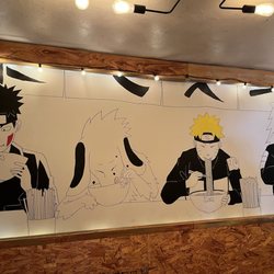 Zen Ramen & Sushi Burrito - Back room art