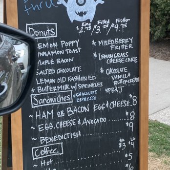 Donut Monster - The Donut Monster drive up menu. - Donuts Near Me - Whitefish Bay, Wisconsin Donut Monster - The Donut Monster drive up menu. - Donuts Near Me - Whitefish Bay, Wisconsin