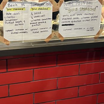 Gold Banh - Recommended toppings - Sandwiches Near Me - Glendora, California Gold Banh - Recommended toppings - Sandwiches Near Me - Glendora, California
