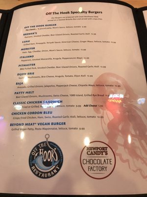 Menu photo 5 Off the Hook Bar & Grill Newport, OR