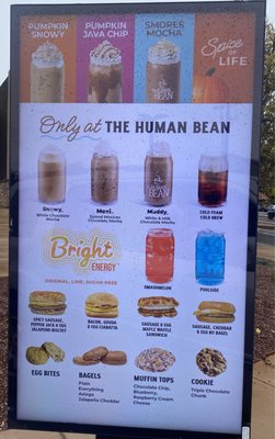 Menu photo 4 The Human Bean Albuquerque, NM