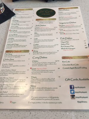 Menu photo 5 Ja' Grill Hyde Park Chicago, IL Menu photo 5 Ja' Grill Hyde Park Chicago, IL