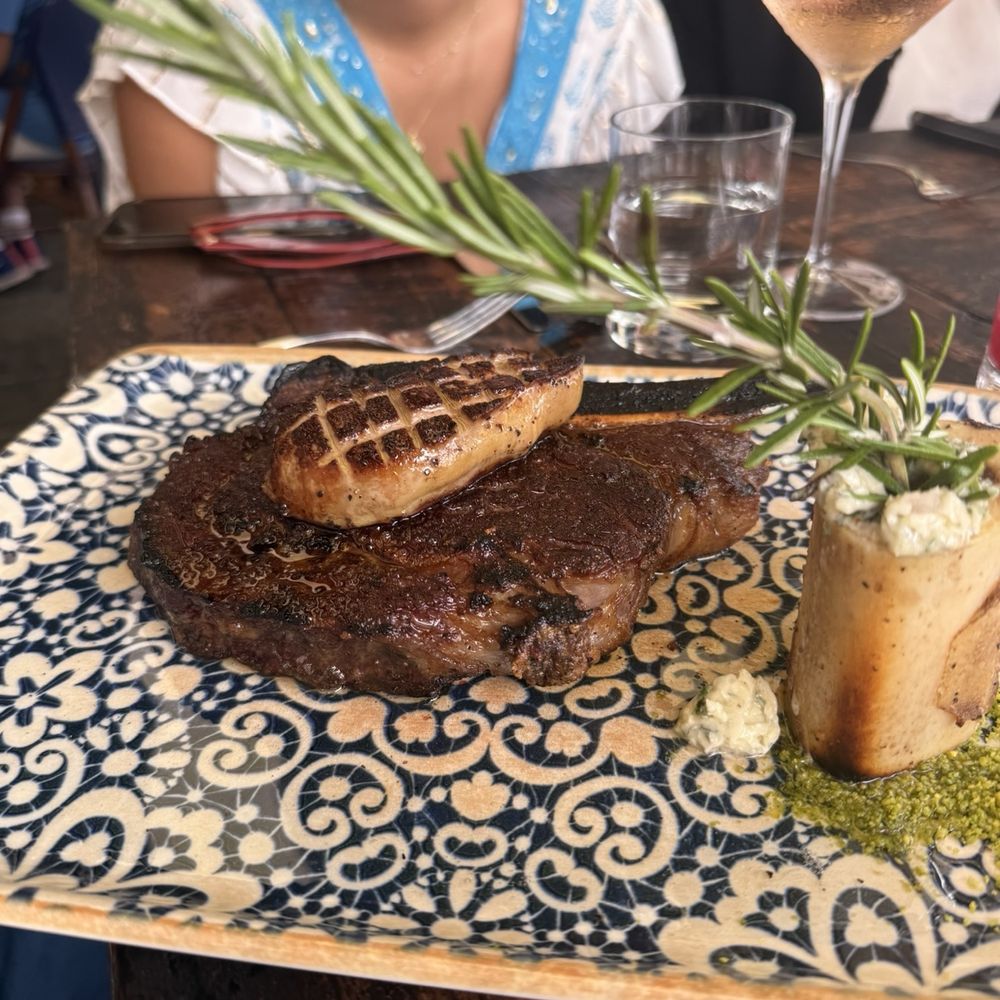 Atlantic Fish & Chop House - Ribeye with Foie Gras - Seafood Near Me - Edgartown, Massachusetts Atlantic Fish & Chop House - Ribeye with Foie Gras - Seafood Near Me - Edgartown, Massachusetts
