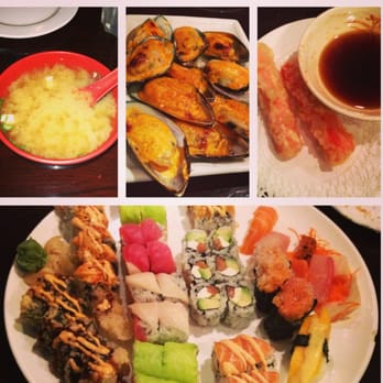 Sushi X - Sample Of What We Ordered. - Sushi Bars Near Me - West Haven, Connecticut Sushi X - Sample Of What We Ordered. - Sushi Bars Near Me - West Haven, Connecticut