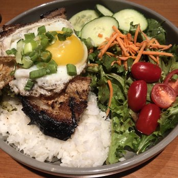 Fat Choy - Pork belly and rice + egg - New American Near Me - Las Vegas, Nevada Fat Choy - Pork belly and rice + egg - New American Near Me - Las Vegas, Nevada