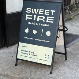 Exterior photo of Sweet Fire Cafe & Studio - Brooklyn, New York Exterior photo of Sweet Fire Cafe & Studio - Brooklyn, New York