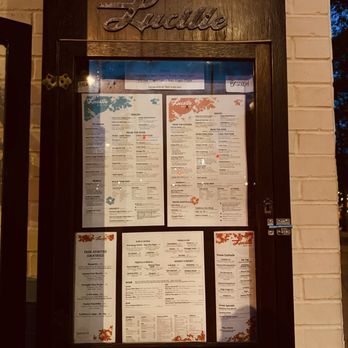 Lucille - Menu - Pizza Near Me - Madison, Wisconsin Lucille - Menu - Pizza Near Me - Madison, Wisconsin