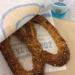 Sweet almond pretzel