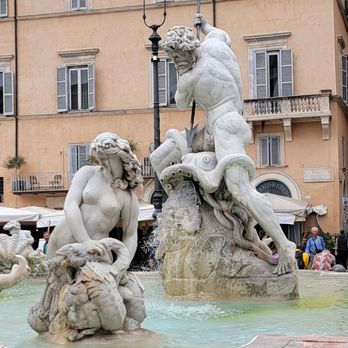 Piazza Navona - Fontana Del Nettuno - Landmarks & Historical Buildings Near Me - Rome, RM Piazza Navona - Fontana Del Nettuno - Landmarks & Historical Buildings Near Me - Rome, RM