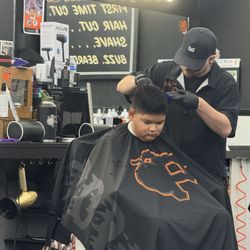 The Proper Barbershop - My oldest getting his new haircut for Middle School from Eddie