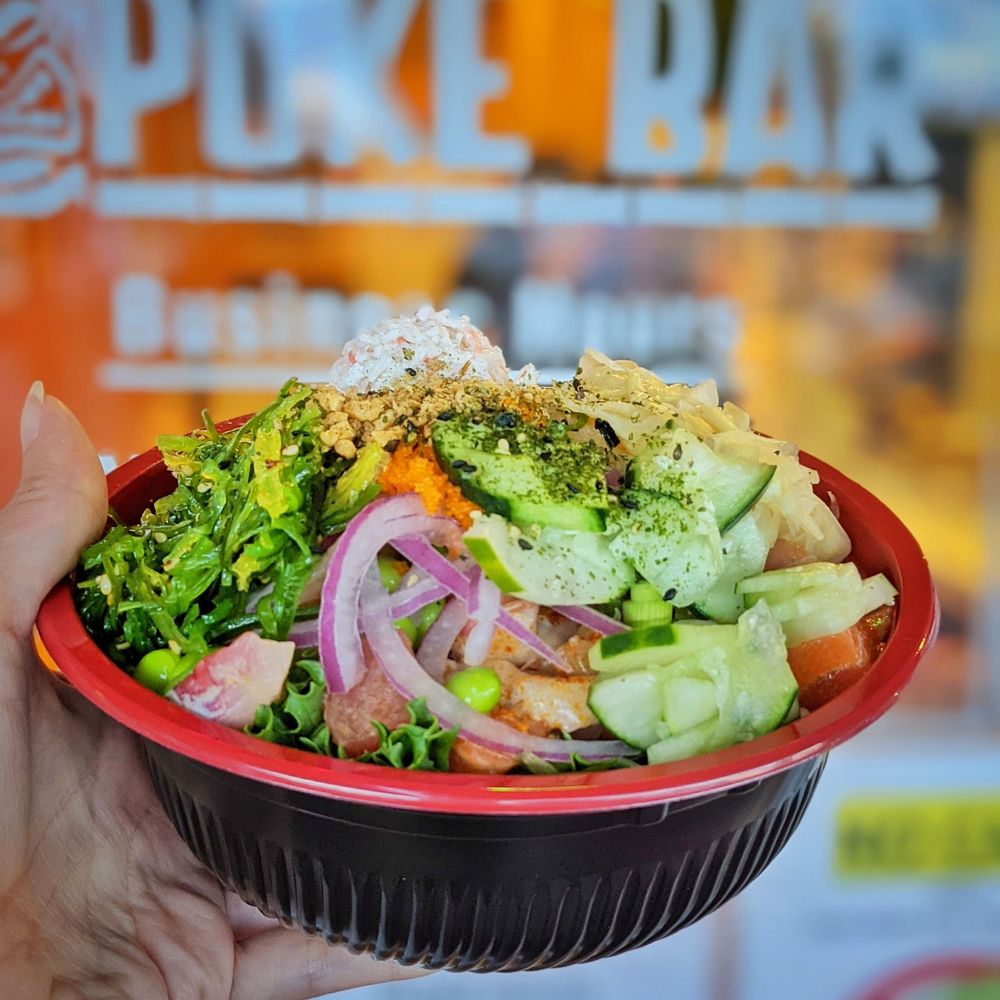 Poki Bar - Arcadia - Large bowl $15.49 - Sushi Bars Near Me - Arcadia, California Poki Bar - Arcadia - Large bowl $15.49 - Sushi Bars Near Me - Arcadia, California