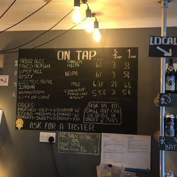 Beercraft of Bath - Tap list - Beer, Wine & Spirits Near Me - Bath, BAS