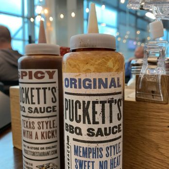 Pucketts - BNA Terminal D - BBQ sauces - Barbeque Near Me - Nashville, Tennessee Pucketts - BNA Terminal D - BBQ sauces - Barbeque Near Me - Nashville, Tennessee