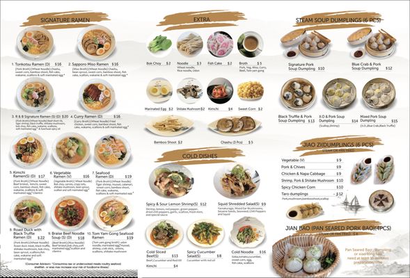 Menu photo 1 Ramen and Bao Cheshire, CT