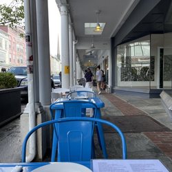 Opa Gyros - Outside seating (small seats)