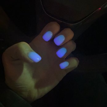 Nail Love - The dip polish does glow in the dark which I have not seen at many salons - Nail Salons Near Me - Milwaukee, Wisconsin Nail Love - The dip polish does glow in the dark which I have not seen at many salons - Nail Salons Near Me - Milwaukee, Wisconsin