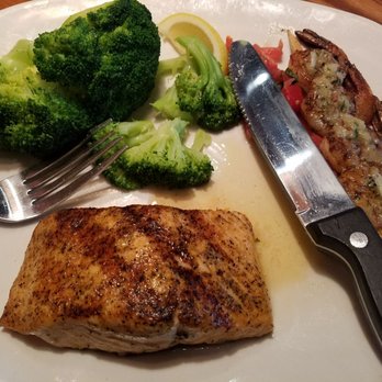 Outback Steakhouse - Grilled salmon. - Steakhouses Near Me - Martinsburg, West Virginia Outback Steakhouse - Grilled salmon. - Steakhouses Near Me - Martinsburg, West Virginia
