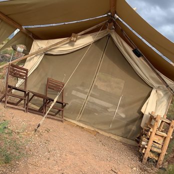 Under Canvas Zion - Our safari tent - Hotels Near Me - Virgin, Utah
