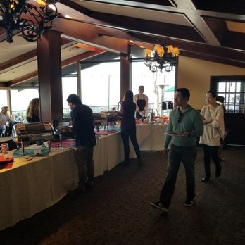 Orange Hill Restaurant & Events - Christmas Eve branch 2017 one side of the main course room with a prime rib Carving Station at the end - Steakhouses Near Me - Orange, California Orange Hill Restaurant & Events - Christmas Eve branch 2017 one side of the main course room with a prime rib Carving Station at the end - Steakhouses Near Me - Orange, California