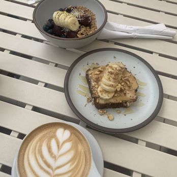 Casa Blanca - Maple latte, banana bread, and açai bowl - Coffee & Tea Near Me - Wilmington, North Carolina Casa Blanca - Maple latte, banana bread, and açai bowl - Coffee & Tea Near Me - Wilmington, North Carolina