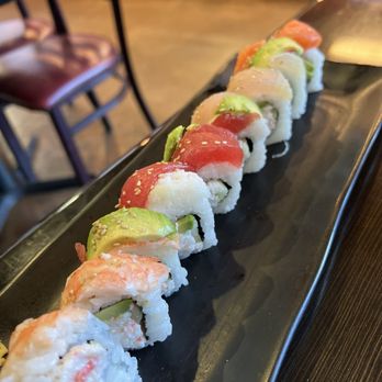 Tabu Sushi Bar & Grill - Rainbow roll - Sushi Bars Near Me - Santee, California Tabu Sushi Bar & Grill - Rainbow roll - Sushi Bars Near Me - Santee, California