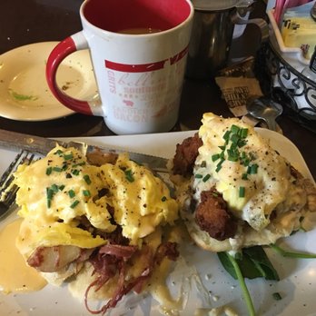 Ruby Slipper Midcity - Eggs Benedict (1) corned beef (1) fried chicken - Breakfast & Brunch Near Me - New Orleans, Louisiana Ruby Slipper Midcity - Eggs Benedict (1) corned beef (1) fried chicken - Breakfast & Brunch Near Me - New Orleans, Louisiana