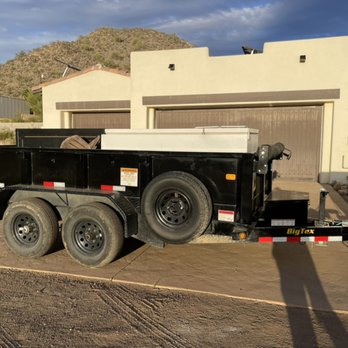Trash King AZ - Fridge and a few yard items hauled away - Junk Removal & Hauling Near Me