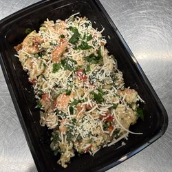Dunn in the Kitchen - Gluten-Free Tuscan Shrimp Pasta (Individual Meal)