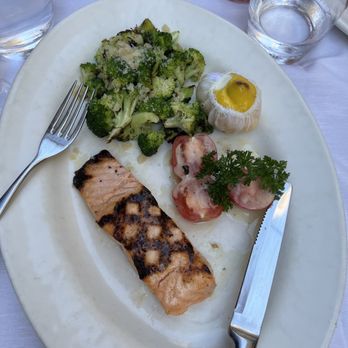 Doc B's Restaurant + Bar - Simply Grilled Salmon - New American Near Me - Chicago, Illinois