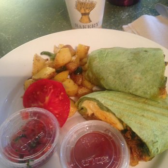 The Model Bakery - chorizo and egg wrap. - Bakeries Near Me - Saint Helena, California