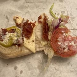 Subway - Extent of the inside of my sub