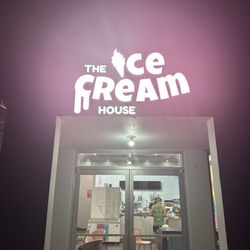 The Ice Cream House - Signage