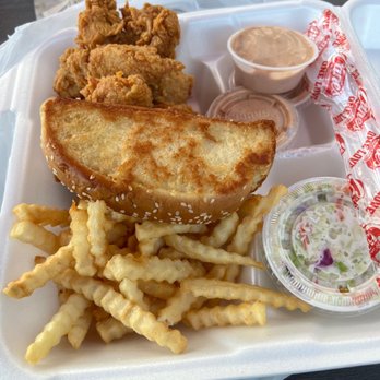 Raising Cane's Chicken Fingers - 6 piece chickens strip meal - Beverage Store Near Me - Albuquerque, New Mexico Raising Cane's Chicken Fingers - 6 piece chickens strip meal - Beverage Store Near Me - Albuquerque, New Mexico