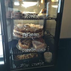 Babo Café - Pie/cake selection. So difficult to choose!