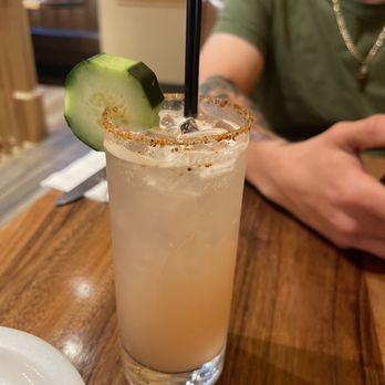 Plank Craft Kitchen & Bar - Cucumber lime Paloma - American Near Me - Folsom, California