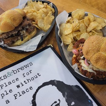 Books & Brews - Brownsburg - Two new burgers on the menu. - Bookstores Near Me - Brownsburg, Indiana