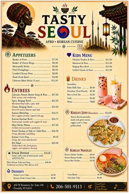 Menu photo 2 Tasty Seoul Donnelly, ID Menu photo 2 Tasty Seoul Donnelly, ID