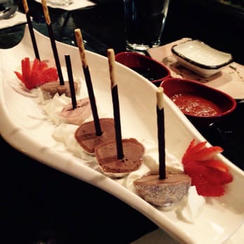 Sushi Zen - Mochi pocket desert.. Yum! - Sushi Bars Near Me - Brighton, Michigan