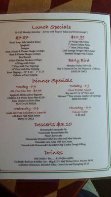 Menu photo 1 Peluso's Italian Restaurant Columbus, GA Menu photo 1 Peluso's Italian Restaurant Columbus, GA